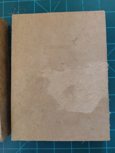 Vintage Papyrus Journal 4” x 6” Handmade In Nepal Diary Book Lokta Plant - Picture 2 of 2