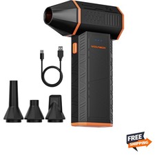 MF50 Compressed Air Duster-110000RPM Super Power Electric Air Duster, 3-Gear ...