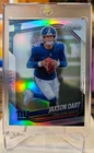 Jaxson Dart 2025 Panini Prizm RC Silver Prizm #332 Giants Rookie SP