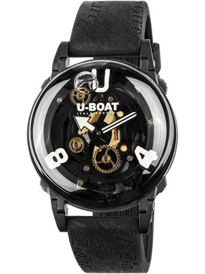 U-Boat 3355 Herrenuhr U-65 PVD White Capsoil 44mm 5ATM