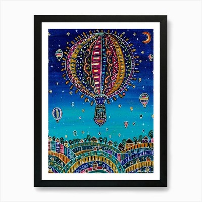 Inneres Kind Spieldatum Kunstdruck gerahmt Wandbild Poster Leinwanddruck Bild
