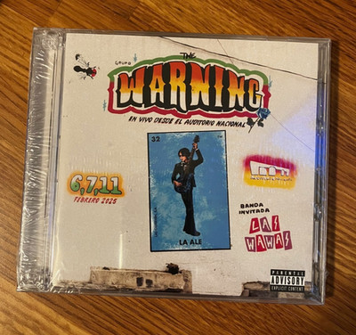 THE WARNING Live From Auditorio Nacional, CDMX 2-CD (Ale Ver.) (Signed by All 3)