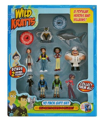 Wild Kratts Toys 10-Pack Action Figure Gift Set | eBay