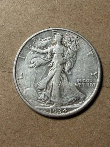 1934 D Walking Liberty Half Dollar - XF - As Shown! (#2224)