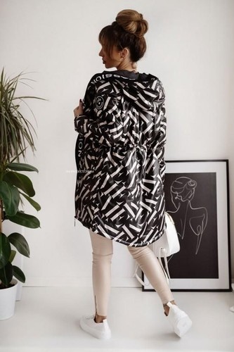 mujer chaqueta con capucha parka abrigo talla 46 - Imagen 5 de 6