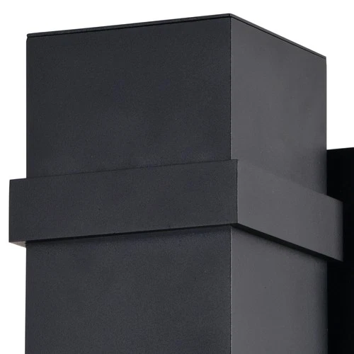 Vaxcel Lighting T0660 Lavage 7" Tall Wall Sconce - Black - Picture 3 of 12