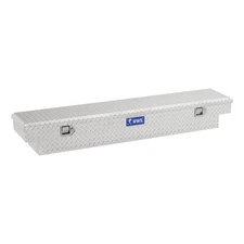 UWS 69in Slim-Line Crossover Truck Tool Box Bright Aluminum -  EC10521