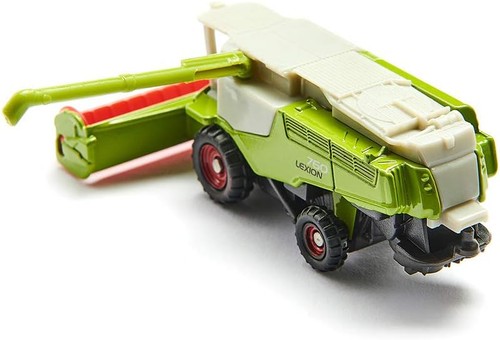 siku 1476, Claas Combine Harvester, Metal/Plastic, Green, Movable winch, Pivotin - Picture 3 of 7