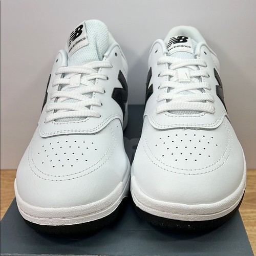 NUOVE sneakers New Balance 10 uomo 11,5 donna lifestyle bianco, nero pelle - Foto 5 di 11