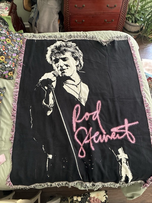 Rod Stewart 2018 Tapestry Blanket