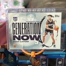 2025-26 Topps - Generation Now Nique Clifford #GN-24 (RC) Sacramento Kings