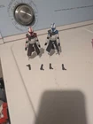 Star Wars Vintage Collection The Clone Wars ARC Trooper Captain Red And Blue