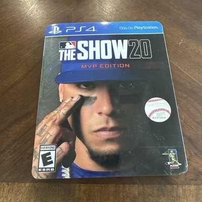 MLB The Show 20 MVP Edition Steelbook With Slip Cover PlayStation 4 Complete
