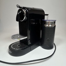 Nespresso Citiz Pod Coffee Machine With Milk Frother Black Tested Working Read!