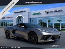 Delray Beach Florida 2026 Black Corvette