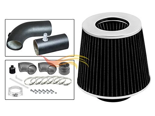 BCP RW GRIS para 96-02 Victoria Town Car Grand Marquis 4,6 L V8 admisión de aire + filtro Foto 3 de 3