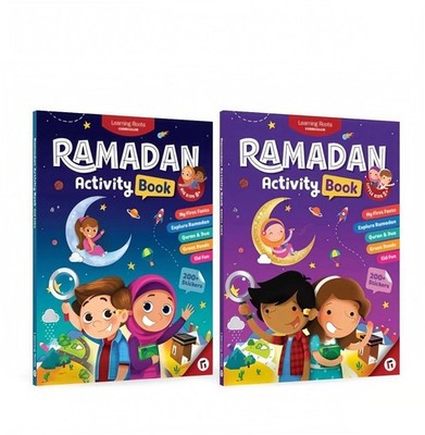 Ramadan Activity Book for Kids 5 8+ | Islamic Learning Fun | 200+ Stickers