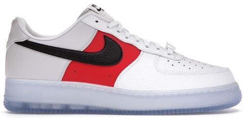 Nike Air Force 1 \'07 LV8 EMB Shoes Black Chile Red Gray Fog DC8874-001 Men\'s 9.5 Nike Air Force 1  main image 4