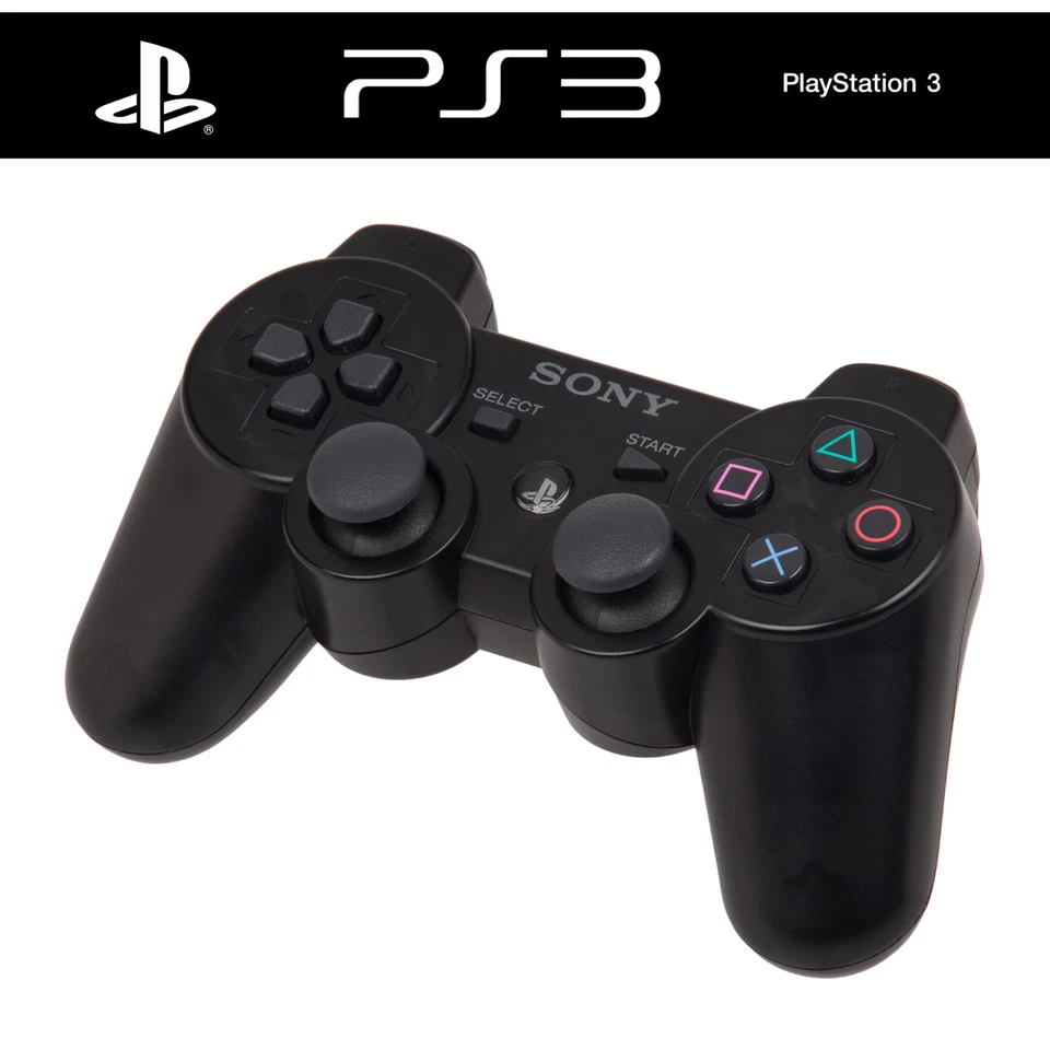 Zwei / 2x PlayStation ORIGINAL Dualshock 3 PS3 Wireless Controller GamePad 🎮🎮✅ - Bild 3 von 4