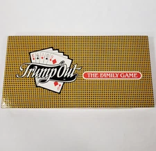 Trump Out The Family Game Complete Rare Vintage Board Game Cards 1988 MICK