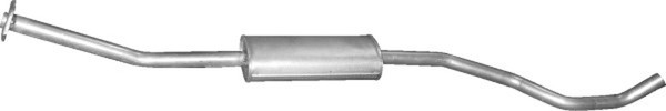 Polmo MittelschalldäMpfer 15.231 FüR Nissan Micra K12 3 16V-image