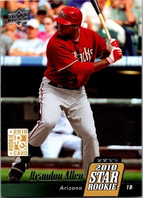 2010 Upper Deck #25 Brandon Allen - Image 1 of 2