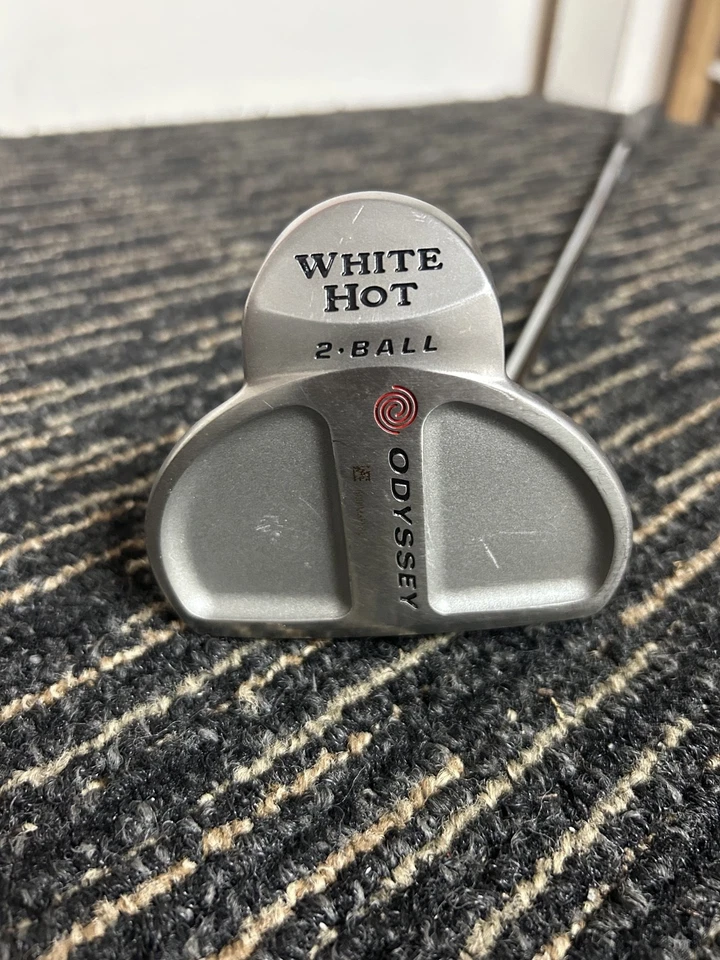 USED WHITE HOT ODYSSEY PUTTER, LEFT HANDED - Image 4 of 4