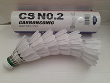 1 Röhre à 6 Victor Carbonsonic CS Nr. 2 Carbon Feder Shuttles Fastukdispatch