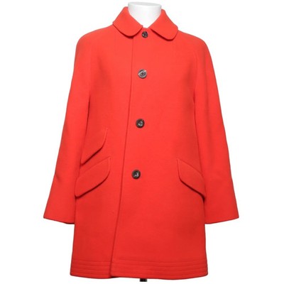 Aquascutum, Mantel, Damen, Größe: S/M, Rot, Acetat, Einfarbig #qgX