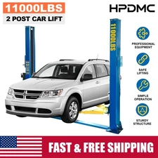 NEW 2 Post Lift 11000lbs Two Post Auto Lift Auto Truck Floor Hoist Super Quality