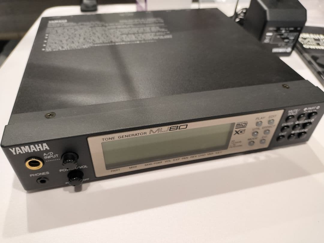 Yamaha MU80 Tone Generator Sound Module MiDI sound source | eBay