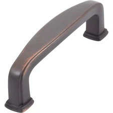 Sherwood Cabinet Pull, 3 Inches, Vintage Bronze by Stone Harbor Hardware