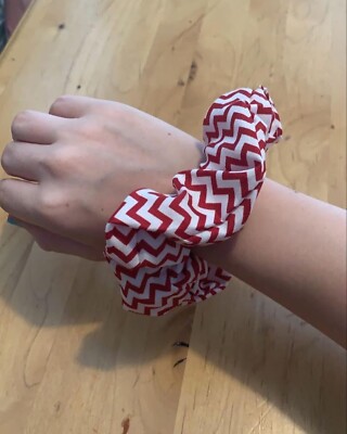 Self Made Scrunchies that are Cheap. 3+ Per Buy. Each is One Dollar. Order Today