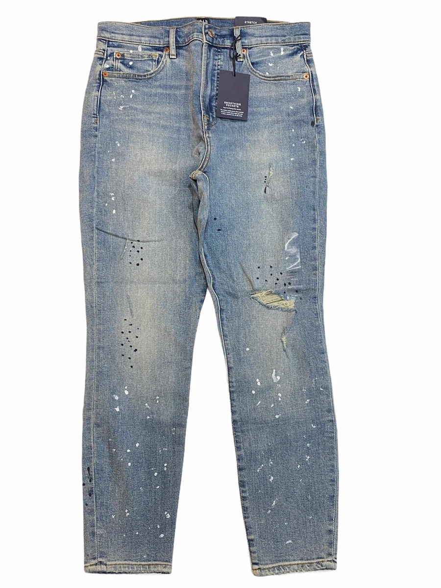 Gap high rise true skinny ankle best sale jeans