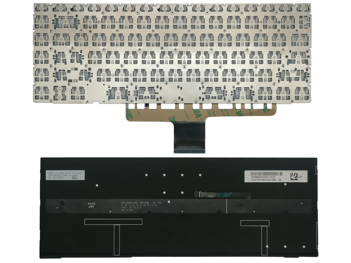 Tastiera Originale HP Spectre 14-EA Retroilluminata UK Nera | M22192-031 - Foto 5