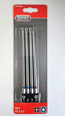 CONNEX Bit-Set 4-teilig 150 mm