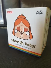 POP MART CRYBABY Cheer Up, Baby! Series Plush Pendant PURPLE