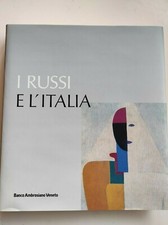 I RUSSI E L'ITALIA LIBRO D'ARTE GRANDE FORMATO AMBROSIANO VENETO 1995