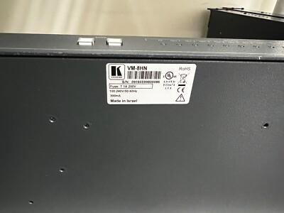 Kramer VM-8HN 1:8 HDMI Distribution Amplifier-11