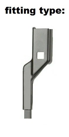 Limpiaparabrisas se adapta BMW 2 Active Tourer 2014-on Heyner Hybrid 26"19"TL 11"Q Foto 3 de 4