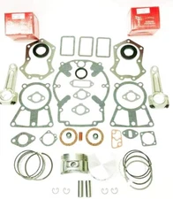 ENGINE REBUILD KIT FITS KOHLER KT17 M18 MV16 GASKET SET PISTONS & RINGS & RODS