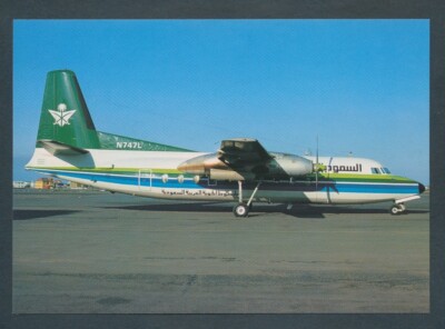AK5072)    SAUDIA, Fairchild Ind. F-27J,
