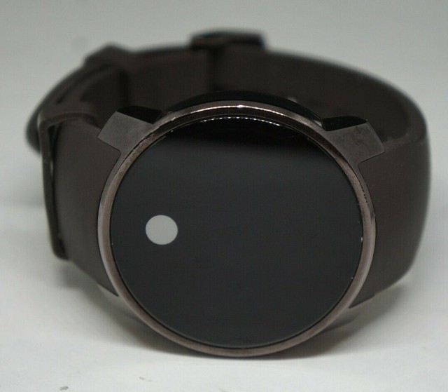 Movado Bold Black Touch Screen Watch Mb.01.1.34.6061 46mm Silicone Band Works for sale online | eBay