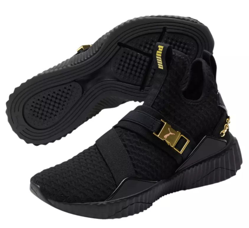 New PUMA Defy Mid X Athletic Sport Women s Sneakers Shoes Black