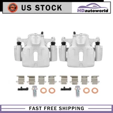 2x For 2001 02 03 04 05 06 2007 Toyota Highlander Front Brake Caliper W/ Bracket