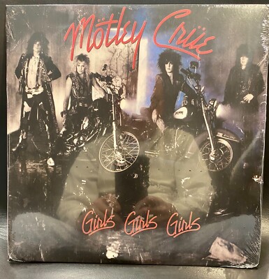 Mötley Crüe ‎– Girls, Girls, Girls sealed LP Reissue ESM/MR332 | eBay