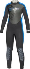Bare 3/2mm Manta Full, Youth, Blue - 06 Scuba Diving
