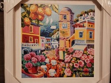 Serigrafia Athos Faccincani - Capri 40x40 no Schifano no Angeli