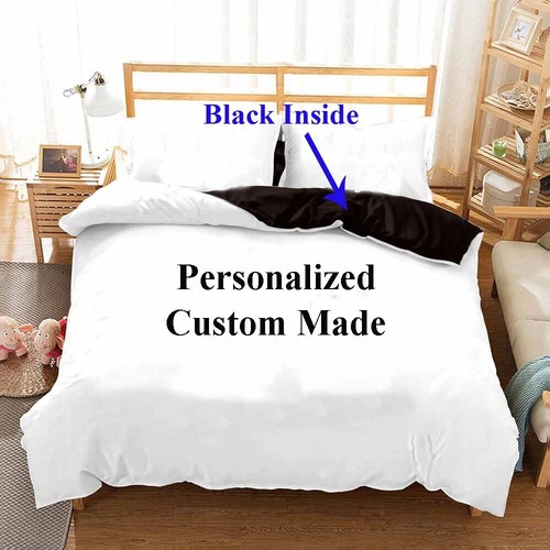 Personalized Duvet Cover Set Customised Photo Collage Name Pet Memorial Gift - Picture 6 of 35