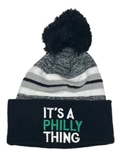 Philadelphia Eagles It's A Philly Thing Pom Pom Beanie Skullie Winter Hat